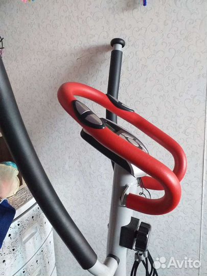 Эллиптический тренажёр 2в1 с велотренажером