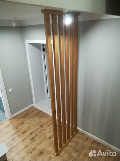 Перегородки для зонирования из балок