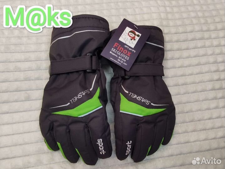 Перчатки зимние детские мальчика. Девочки. новые
