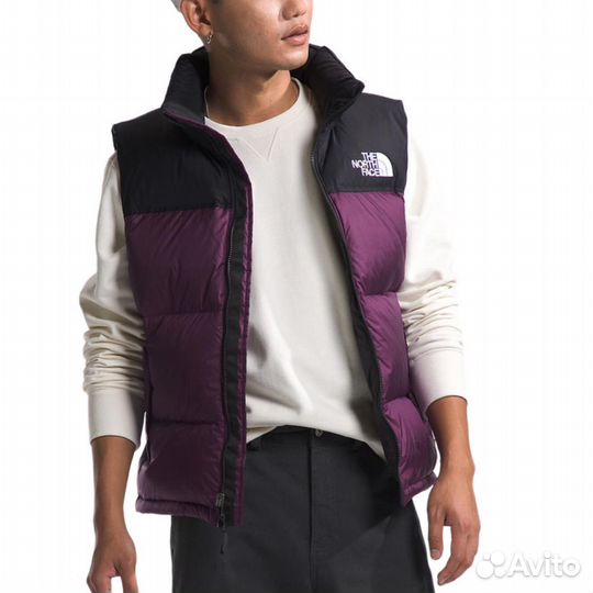 THE north face Vest Men Blackcurrant Purple (XS)(86)