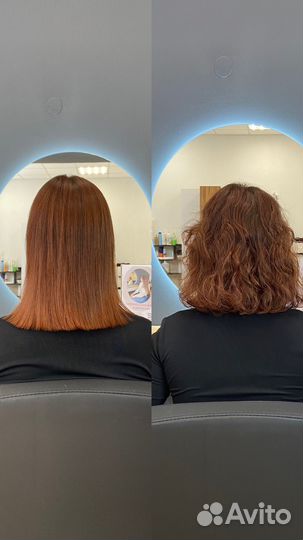 Кератиновое выпрямление, ботокс волос, антихимия