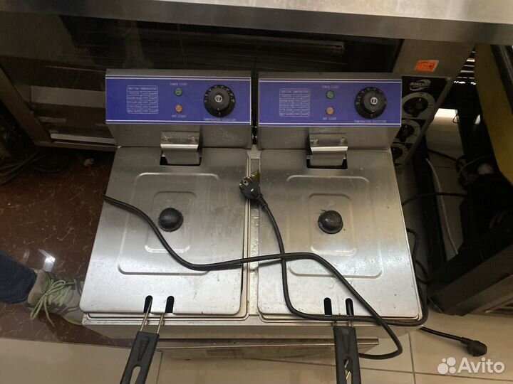 Фритюрница двойная