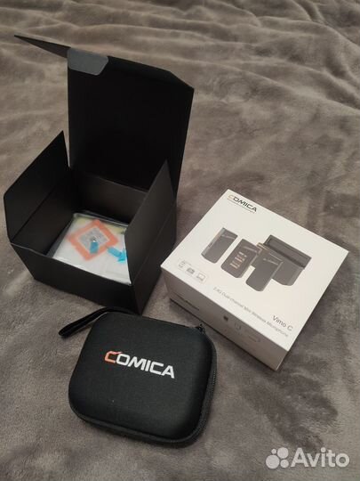 Беспроводные микрофоны comica Vimo C3