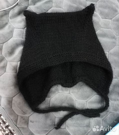 Шапка женская с ушками