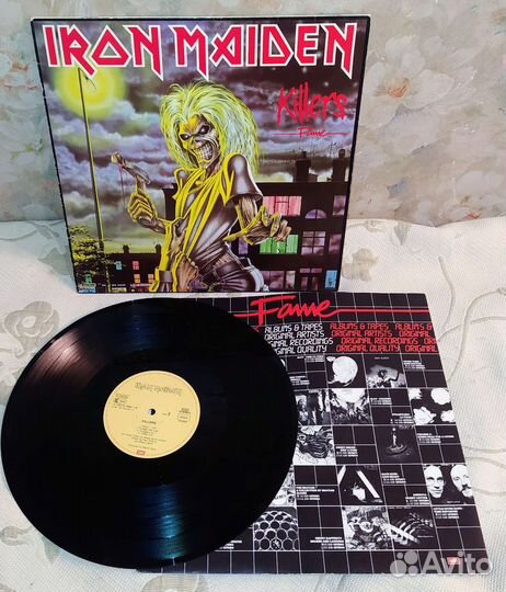 Iron Maiden Killers 1981 Germ LP