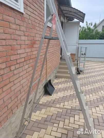 Лестница стремянка алюминиевая бу