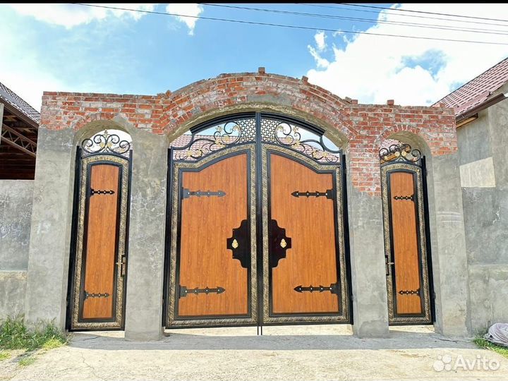 Кованные ворота