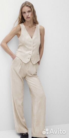 Massimo dutti жилет вельвет