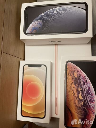 Коробки от техники Apple 4 штуки