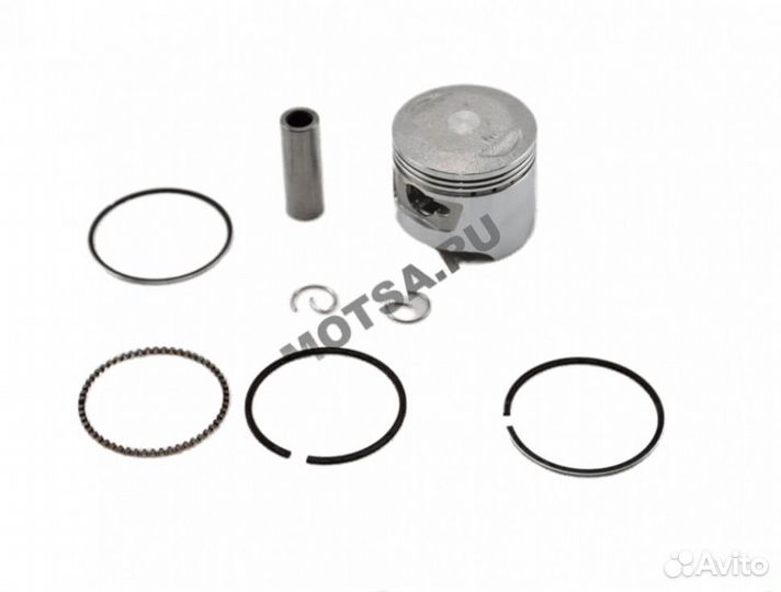 Поршень в сборе 47,75 мм мопед Дельта, Альфа, Зоди