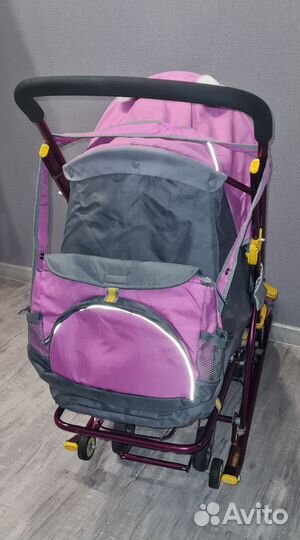 Санки коляска ника 7-2