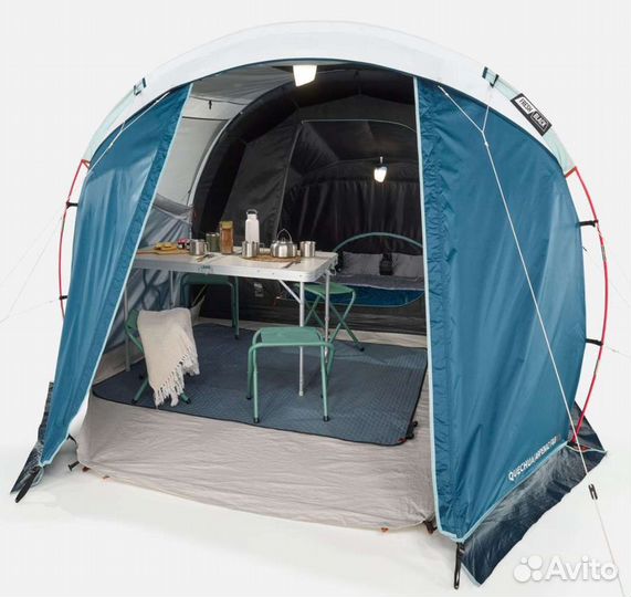 Палатка Quechua arpenaz 4.1 f&b новая модель 23г