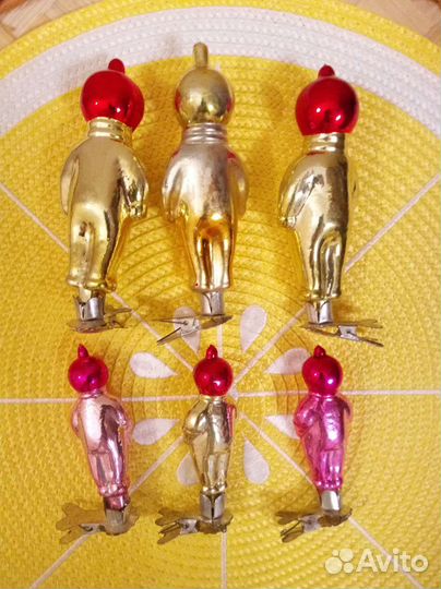 Ёлочные игрушки Космонавты