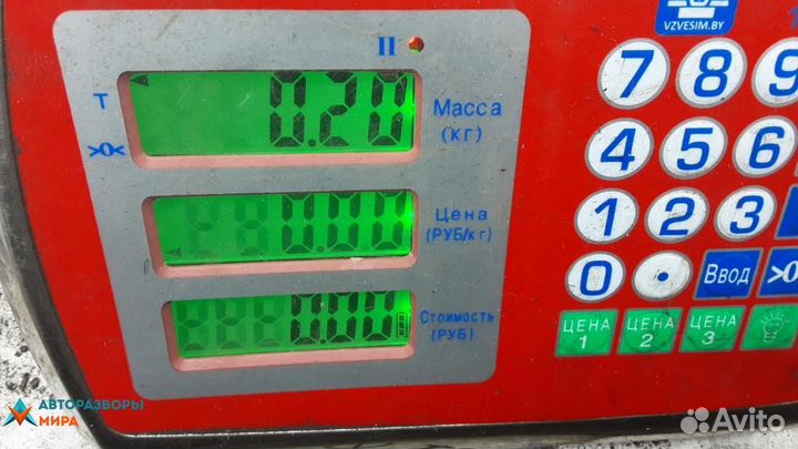 Электрический радиатор отопителя (тэн) Citroen C4