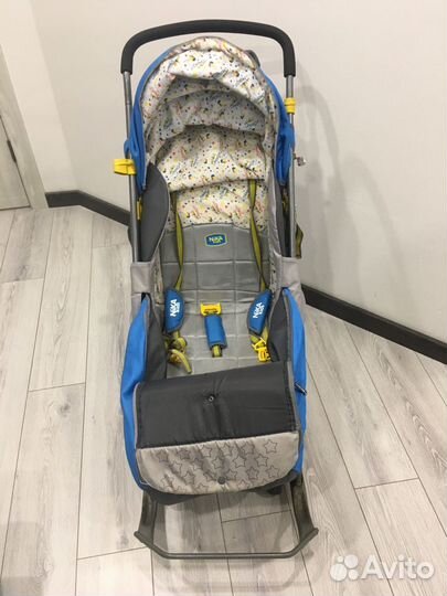 Санки коляска ника 7