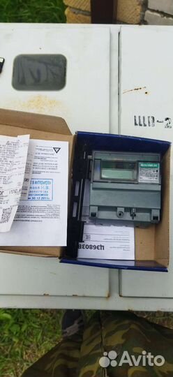 Счетчик электрический бу