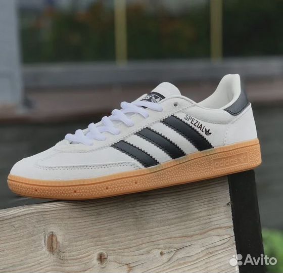 Кеды Adidas Originals HandBall Spezial Бежевые