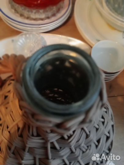 Плетеная бутылка