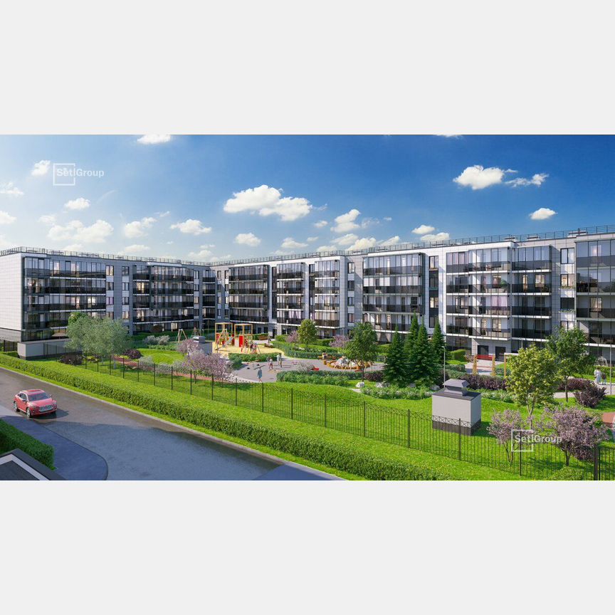 Квартира-студия, 24,7 м², 3/5 эт.