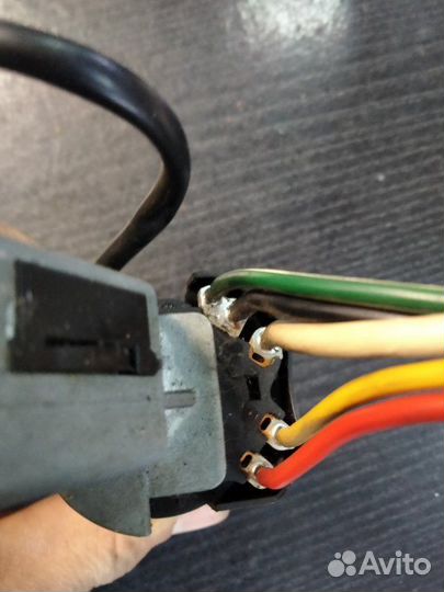 Замок зажигания и ключ Peugeot 307 хетчбек 1.6