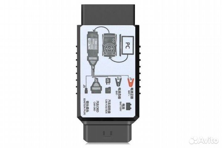 Адаптер Xhorse Toyota 8A (AKL All key lost)