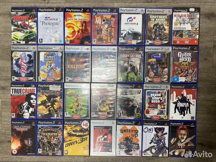 PlayStation 2 игры лицензия