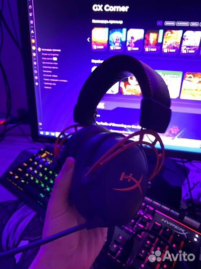 Игровой компьютер с девайсами