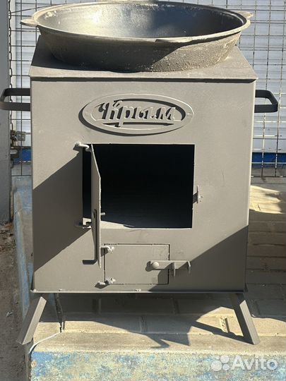 Печь для казана +очаг 16 л,22 литра