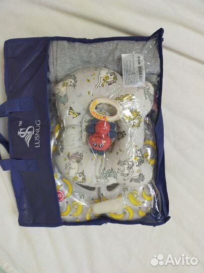 Подушка, надувной круг на шею, слинг-шарф