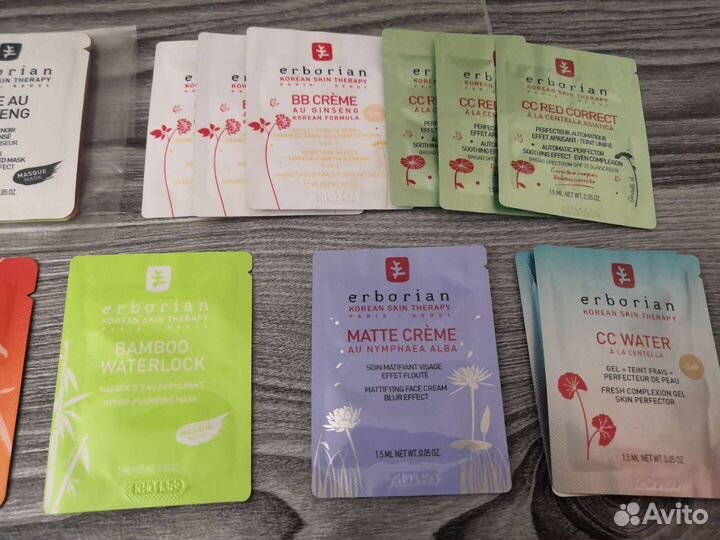 Erborian. BB cream,маска, миниатюрки, саше