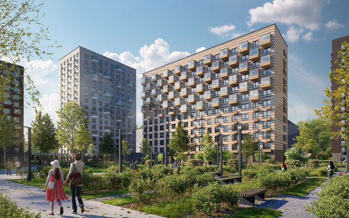 1-к. квартира, 32,8 м², 2/12 эт.