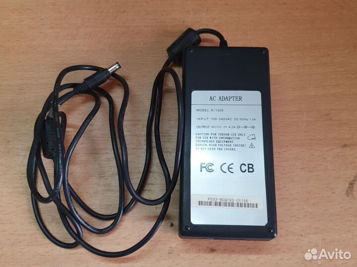 Блок питания 12в 4,2а