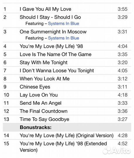 Patty Ryan - All The Best CD Rus