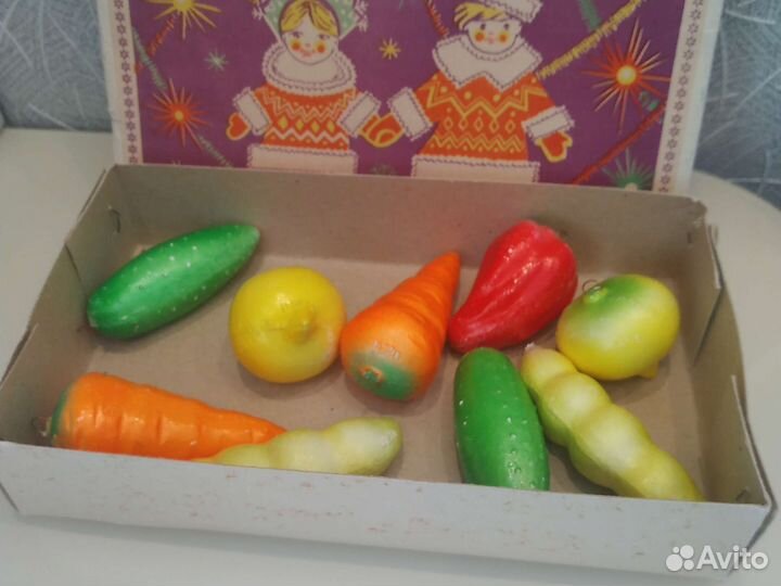 Елочные игрушки СССР набор