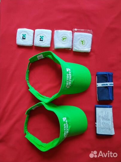 Спортивные аксессуары кепка напульсники