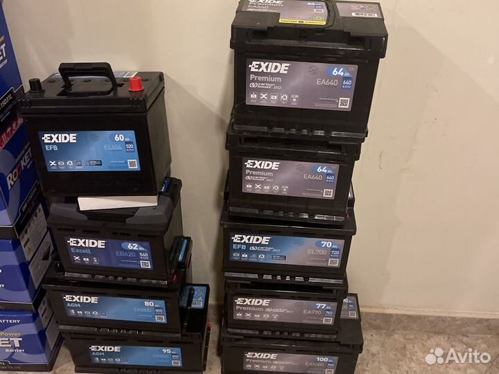 Аккумулятор exide 60ач