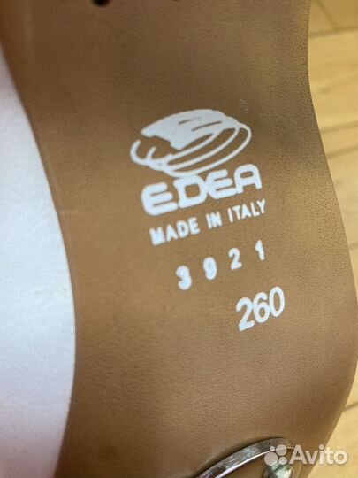 Коньки фигурные edea overture 260