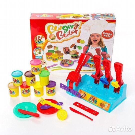 Набор для лепки Гамбургеры