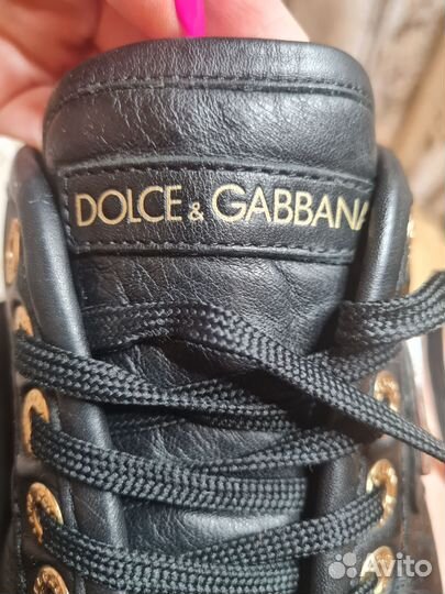 Dolce gabbana кеды,ориг. на 37,5