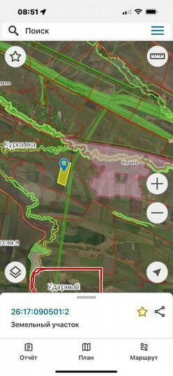 Участок 90 га (СНТ, ДНП)