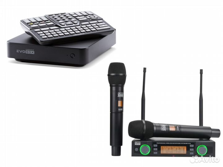 Караоке evobox + behringer C210 + xline MD-272A