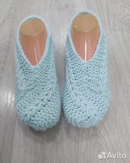 Носки чешки вязаные