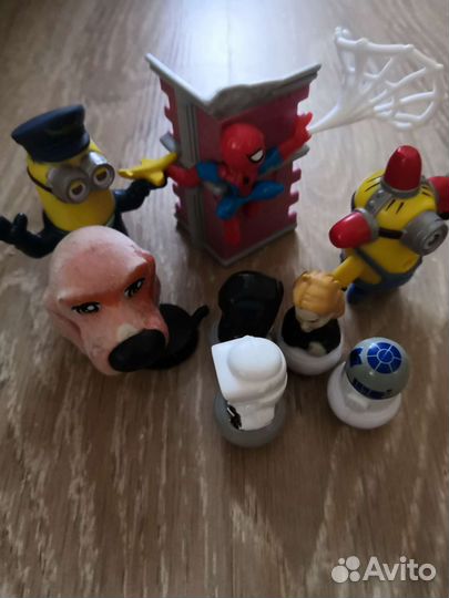 Игрушки из макдональдса и киндера