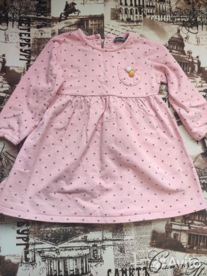 Платье для девочки 92