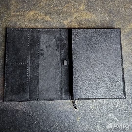 Ежедневник крокодил, натуральная кожа, сменный бло