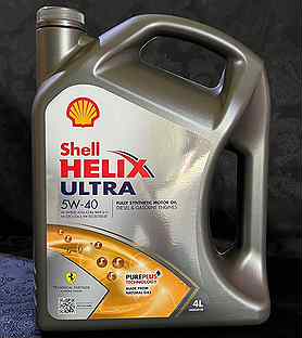 Моторное масло Shell Helix Ultra 5W-40 4�л