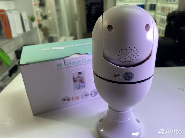 Wi-Fi Камера видеонаблюдения Лампочка