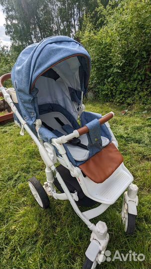 Коляска 2 в 1 riko naturo