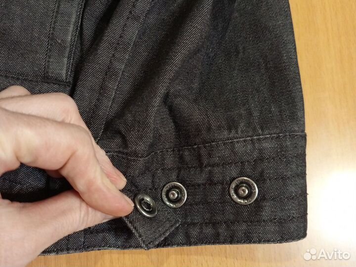 Куртка мужская джинсовая на подкладе