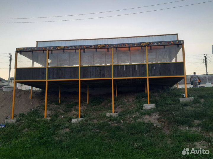 Мягкие окна для террас и беседок